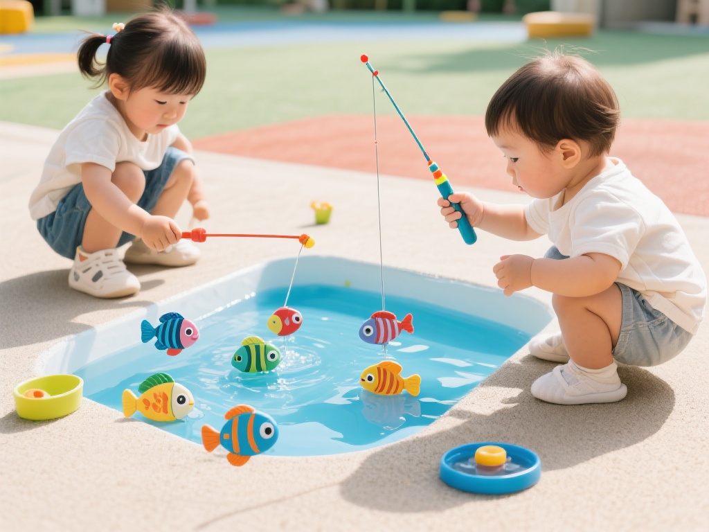 萌娃超爱的钓鱼体育游戏 (萌娃超爱的趣味钓鱼体育游戏,欢乐无限!) 其次,钓鱼体育游戏简单易上手,不需要复杂的规则或设