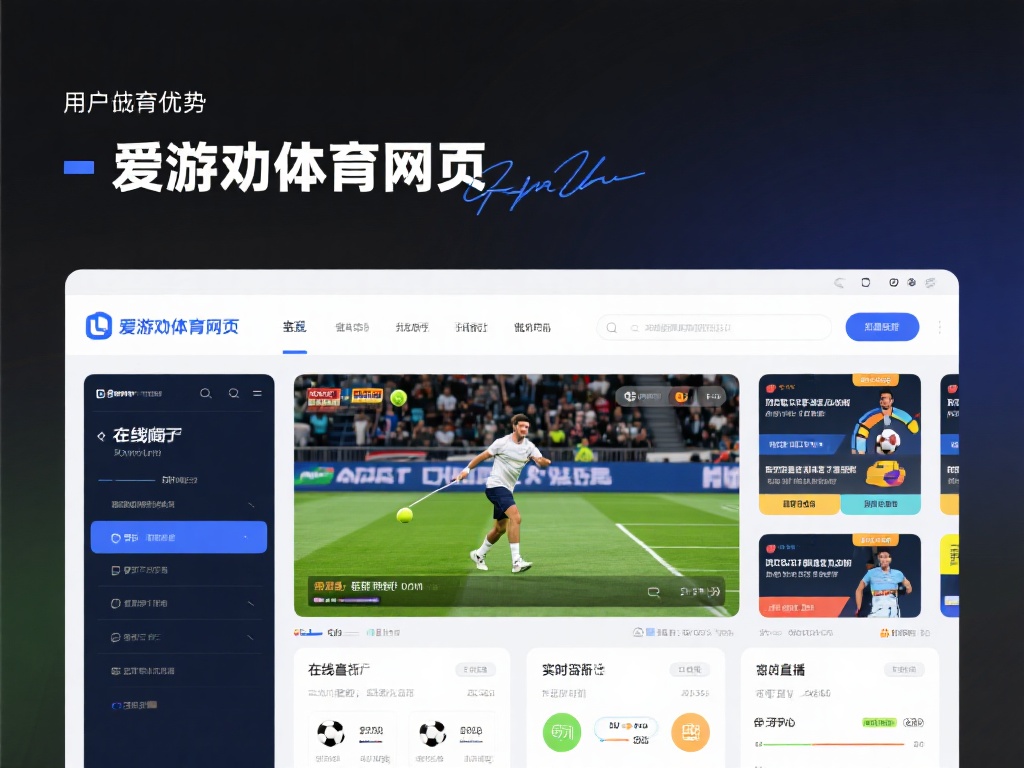 爱游戏体育网页的一个显著优势在于其用户友好的界面设