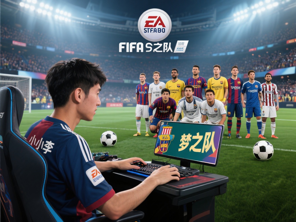 以《FIFA》系列为例，这款游戏的粉丝群体中，有一