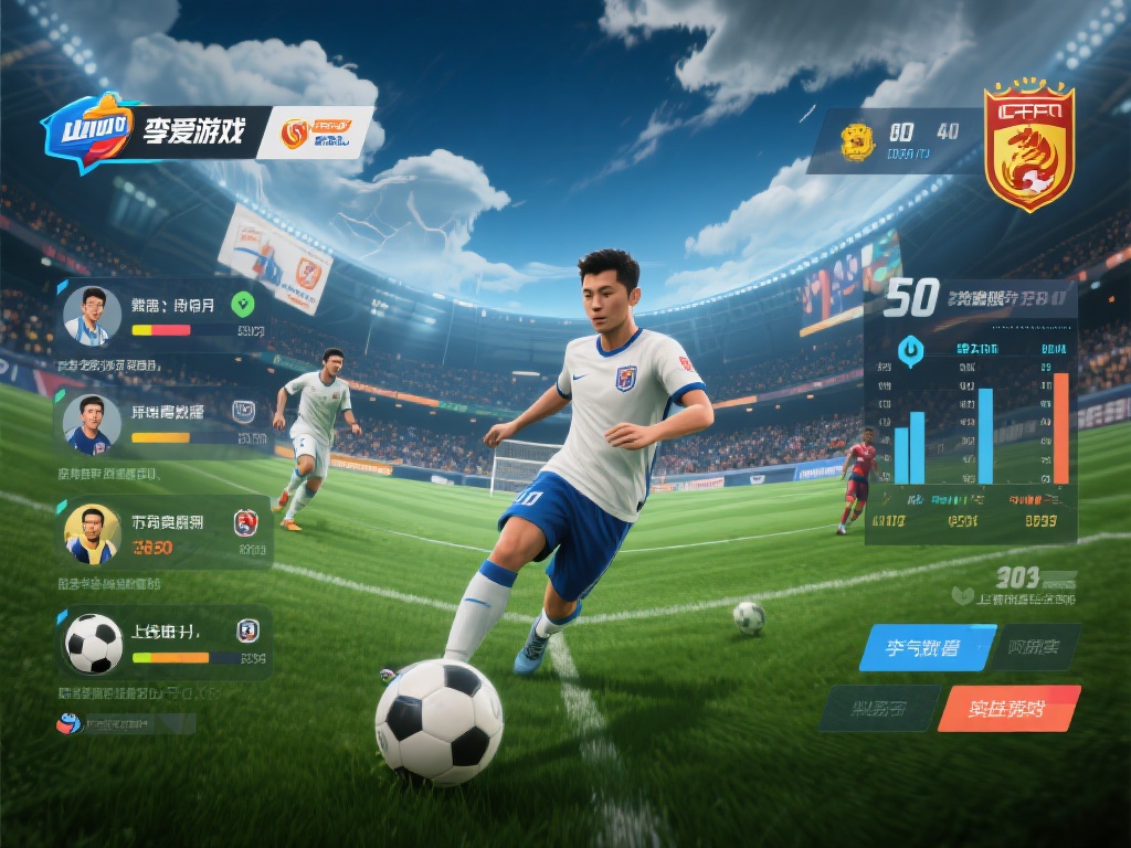 以李明团队开发的虚拟足球游戏为例，这款游戏的成功离